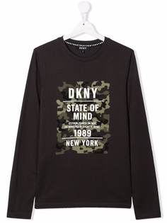 Dkny Kids футболка с логотипом