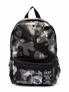 Dkny Kids рюкзак с камуфляжным принтом