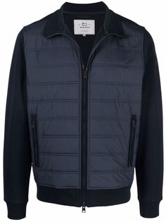 Woolrich стеганый бомбер на молнии