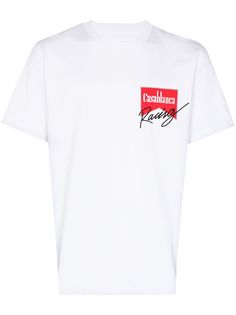 Casablanca футболка с логотипом