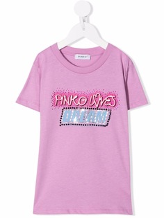 Pinko Kids футболка с логотипом