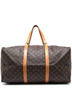 Louis Vuitton дорожная сумка Sac Souple 55 1980-1990 годов с монограммой