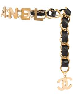 Chanel Pre-Owned ремень Jumbo Coco Chanel 1985-1993-х годов