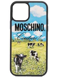 Moschino чехол для iPhone 12 Pro с принтом