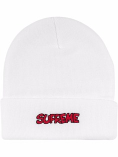 Supreme шапка бини из коллаборации со Smurfs