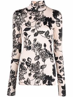 MSGM топ с принтом