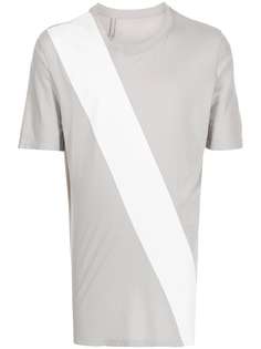 11 By Boris Bidjan Saberi длинная футболка с контрастной полоской