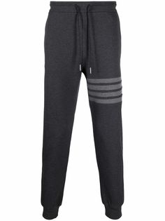 Thom Browne спортивные брюки с полосками 4-Bar