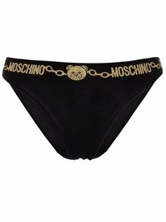 Moschino трусы-брифы с блестками