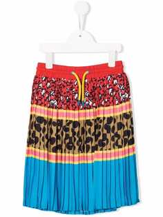 The Marc Jacobs Kids плиссированная юбка мини с узором