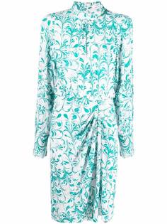 Isabel Marant Étoile платье со сборками и цветочным принтом