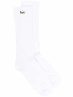 Lacoste носки в рубчик с нашивкой-логотипом