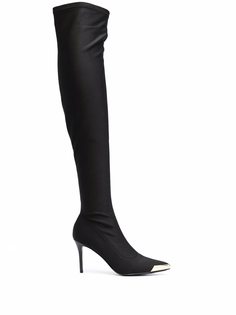 Versace Jeans Couture сапоги с контрастным носком