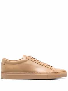 Common Projects глянцевые кеды на шнуровке