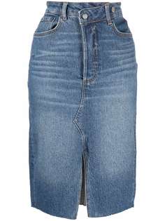 Boyish Jeans джинсовая юбка-карандаш с завышенной талией