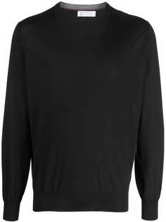 Brunello Cucinelli джемпер с V-образным вырезом
