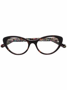 Love Moschino очки черепаховой расцветки с логотипом
