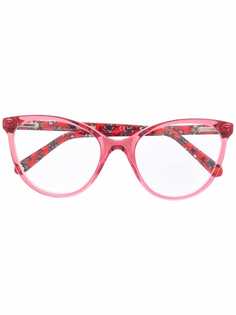 Love Moschino очки в оправе кошачий глаз с цветочным принтом