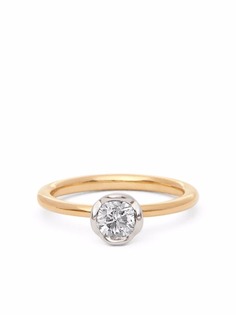 Annoushka кольцо из желтого золота с бриллиантом
