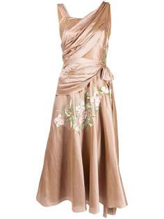 Christian Dior платье 2006-го года с цветочной вышивкой