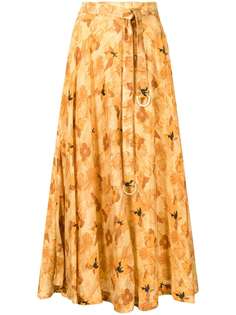 Rejina Pyo юбка с цветочным принтом и завязками