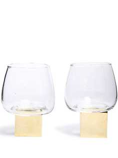 Vanessa Mitrani набор из двух стаканов Cube Gravity для виски
