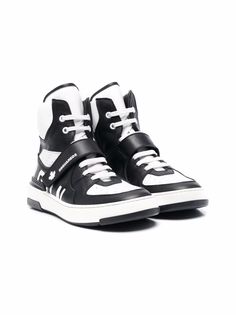 Dsquared2 Kids высокие кроссовки на шнуровке