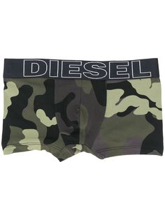 Diesel Kids комплект из двух трусов-брифов с камуфляжным принтом