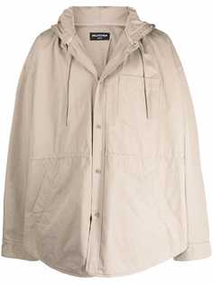 Balenciaga куртка-рубашка Hooded Parka