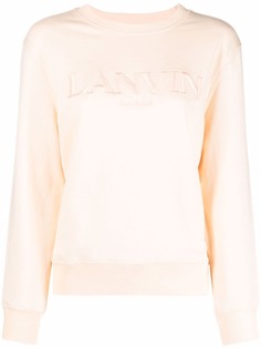 LANVIN толстовка с вышитым логотипом