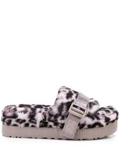 UGG слиперы с принтом Fluffita Panther