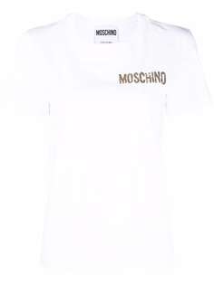 Moschino футболка из джерси с логотипом
