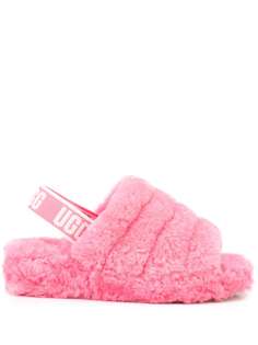 UGG сандалии Fluff Yeah с ремешком на пятке