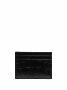 Saint Laurent картхолдер с монограммой