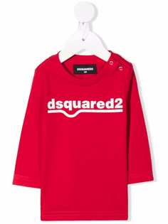 Dsquared2 Kids футболка с длинными рукавами и логотипом