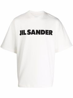 Jil Sander футболка с логотипом