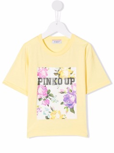 Pinko Kids футболка с графичным принтом