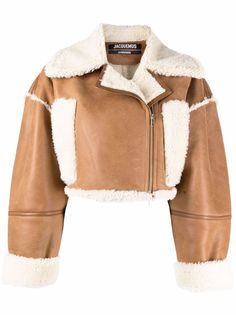 Jacquemus укороченная дубленка La veste Paioù