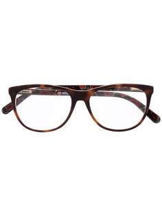 Love Moschino очки в оправе черепаховой расцветки с логотипом