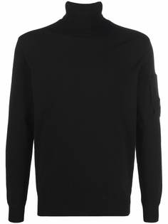 C.P. Company джемпер с высоким воротником и линзой