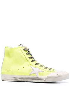 Golden Goose высокие кеды Francy