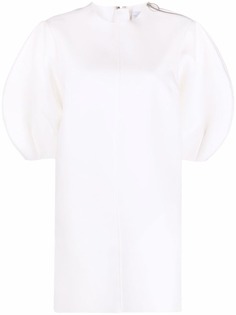 MSGM платье мини с объемными рукавами