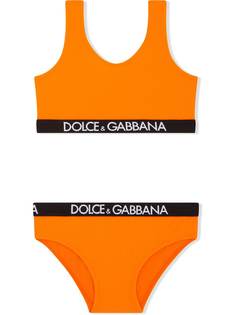 Dolce & Gabbana Kids бикини с логотипом