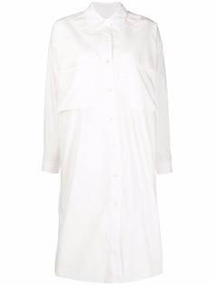 Lemaire платье-рубашка с длинными рукавами