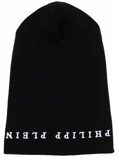 Philipp Plein шапка бини с вышитым логотипом