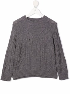 Dsquared2 Kids джемпер фактурной вязки