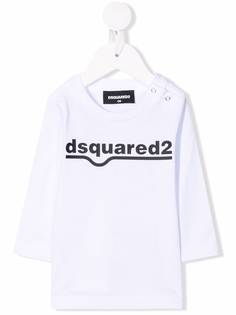 Dsquared2 Kids футболка с длинными рукавами и логотипом