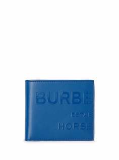 Burberry бумажник с принтом Horseferry