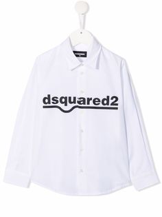Dsquared2 Kids рубашка с логотипом
