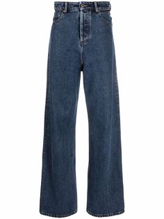 Y/Project широкие джинсы с завышенной талией